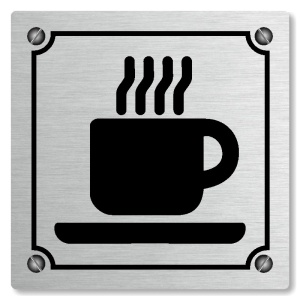 Kuchyňka, 118x118mm, stříbrná, Kansas